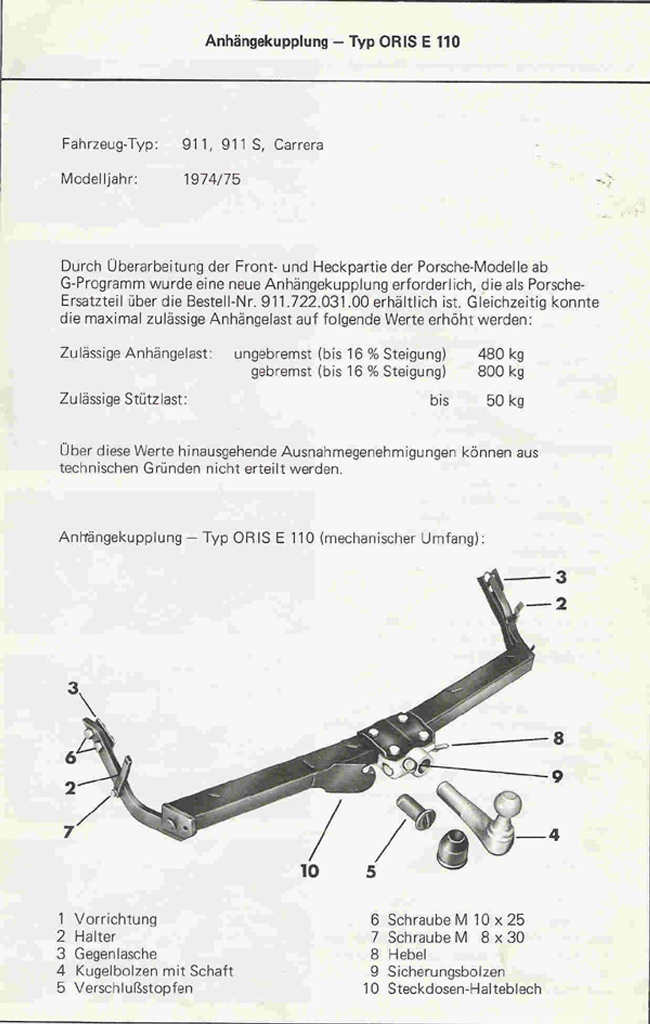 #12154 - trekhaak 911