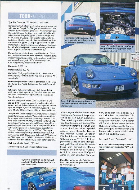 #12338 - Jubileum Porsche