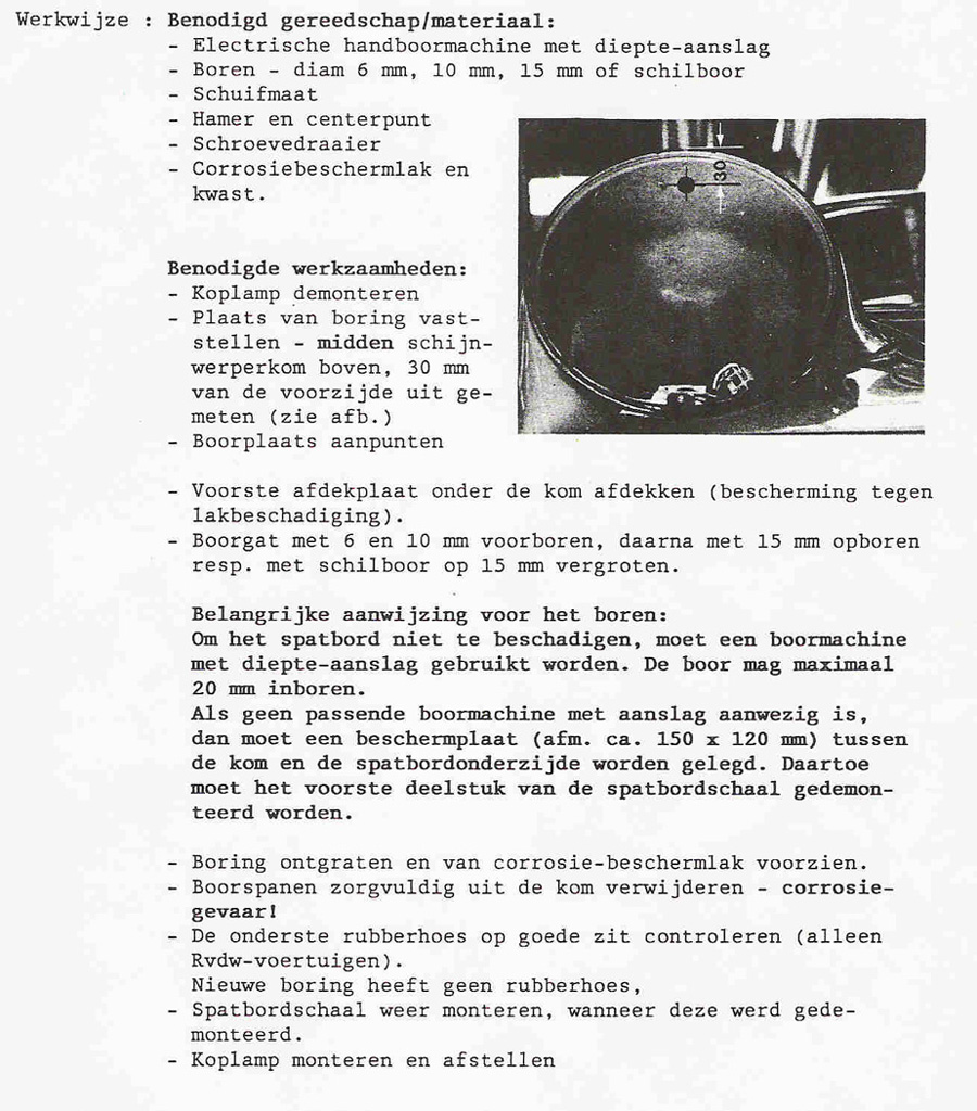 #13511 - modificatie koplamp beluchting werkwijze #13511 - modificatie koplamp beluchting werkwijze