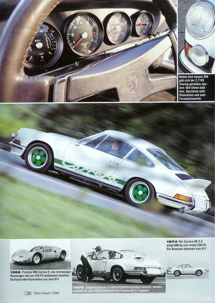 #13825 - Motor Klassik Sonderdruck ausgabe 1/2005