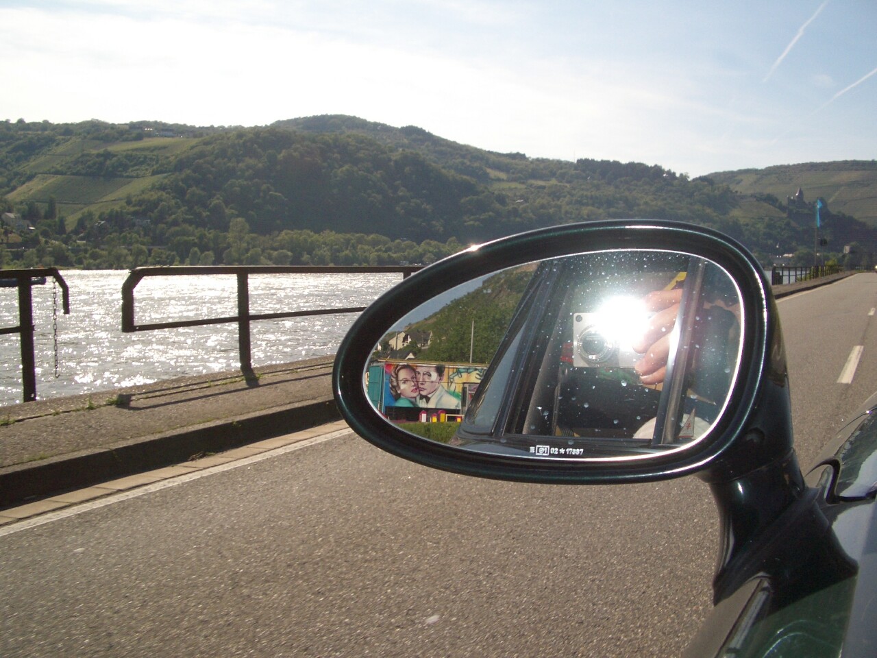 #18154 - Teruggereden langs de oevers van de Rijn