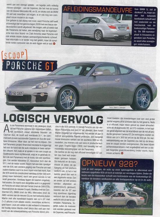 #21914 - Panamera en meer Porsche info