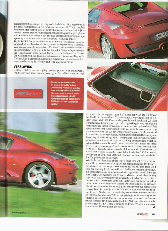 #22075 - Ruf RK Coupe