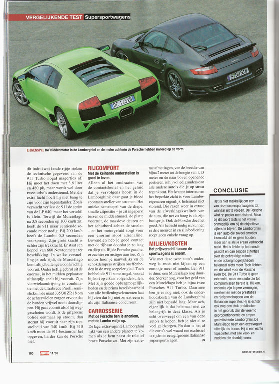 #22088 - Lambo vs 911 Turbo