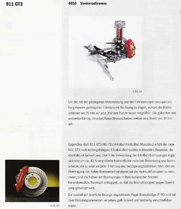 #23389 - 996 GT3 2004  remmen voor