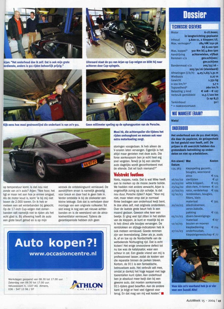 #2619 - Artikel in Autoweek over Klokje rond #2619 - Artikel in Autoweek over Klokje rond