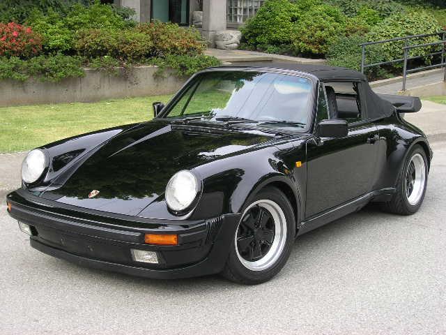 #36000 - Porsche 930 Turbo Black Cabriolet