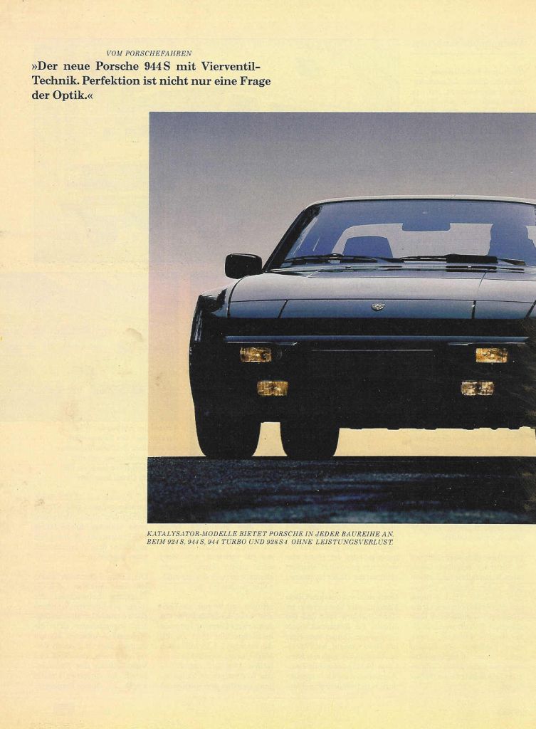 #3900 - advertentie 944S  1986