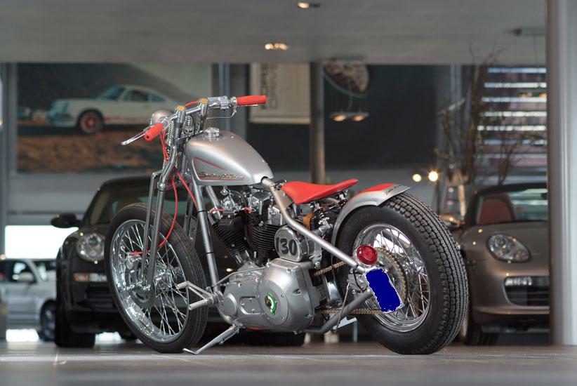 #39532 - James Dean's Porsche 550 Spyder tribute bike