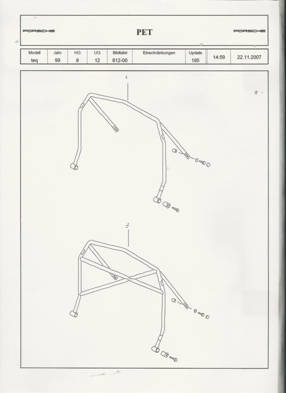 #41993 - GT3 1999-2005 Rolbeugel PET