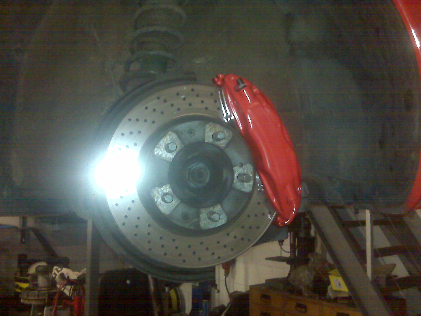 #45728 - Remmen rood gecoat