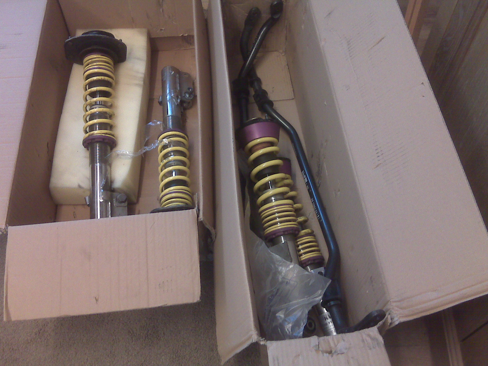 #46696 - KW schroefveerset en H&R stabi's