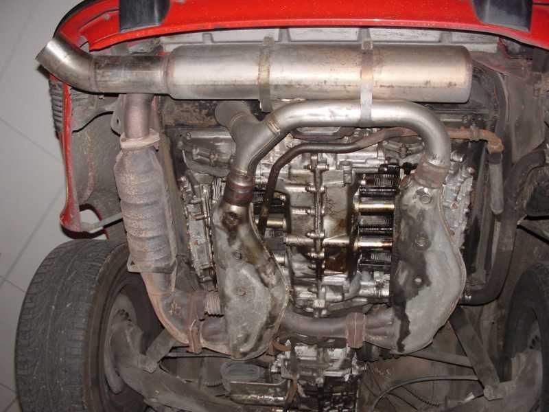 #528 - standaard uitlaatsysteem 911 1974 t/m 1989 #528 - standaard uitlaatsysteem 911 1974 t/m 1989