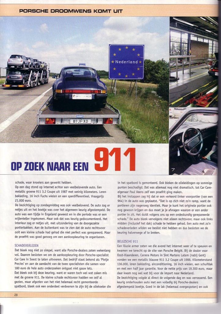 #581 - Op zoek naar een 911