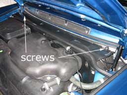 #61308 - Afdekkap servos 964