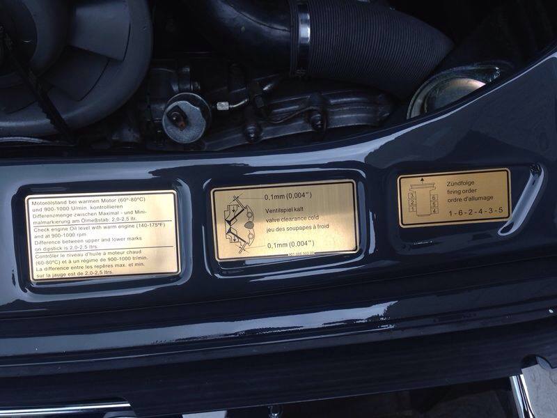 #61895 - stickers motorruimte