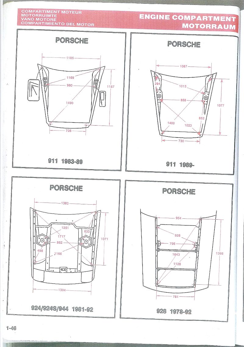 #62045 - Kopmaten 911 SC 964 924 944 928