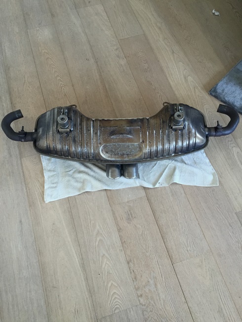 #65016 - uitlaat boxsterS bj 2000