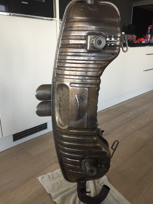 #65019 - uitlaat boxster S bj 2000