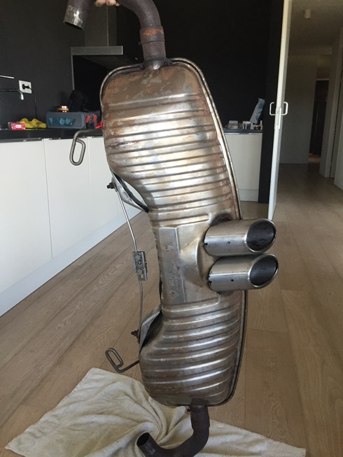 #65020 - uitlaat boxster S bj 2000