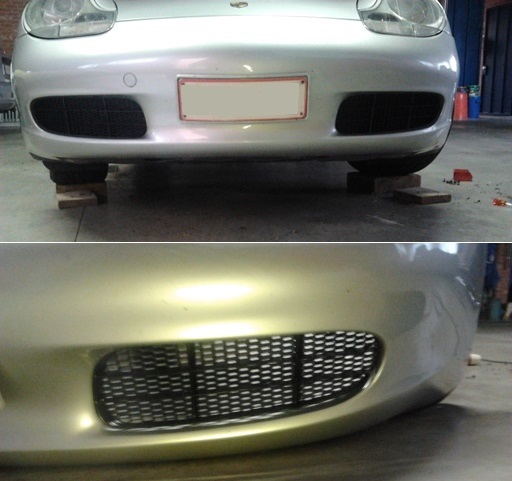 #69049 - mesh grill gitter front bumper