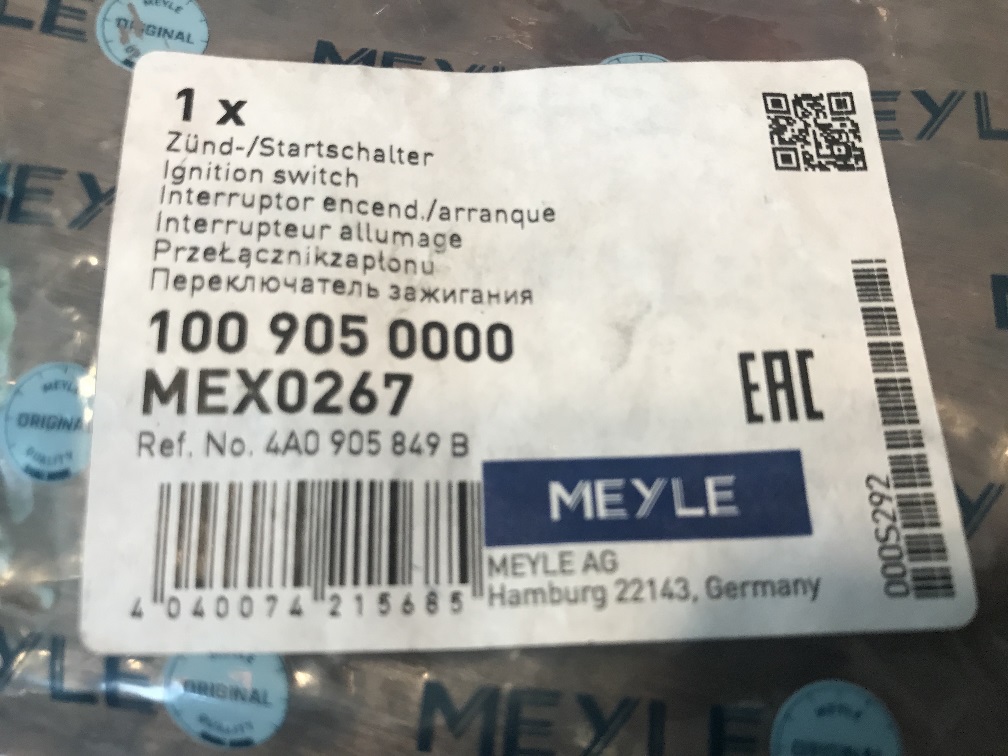 #77246 - Contactslot 996 Meyle